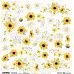 Бумага 30х30 "Sunflowers. Flowers" (ScrapAndMe)