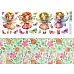 Лист с картинками 10х30 см "Карточки. Девочки-феи" (ScrapMania)