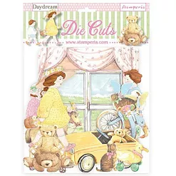 Набор вырубок из плотного картона "Daydream", 45 шт (Stamperia)