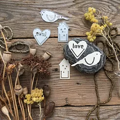 Нож "Скрепочки", 4,8х2,5 см (MimiCut)