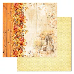 Бумага "Времена года: осень. Шум листопада" (ScrapMania) Бумага "Времена года: осень. Шум листопада" (ScrapMania)