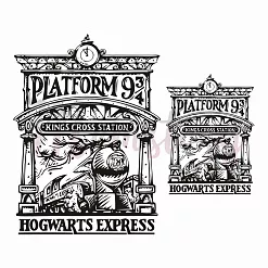 Штамп "Карточки Хогвартс экспресс", 7,5х5,5 см (Memstory)