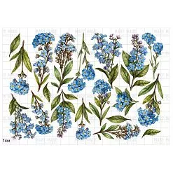 Набор высечек из ткани "Незабудка", 19 шт (Mary Made) Набор высечек из ткани "Незабудка", 19 шт (Mary Made)
