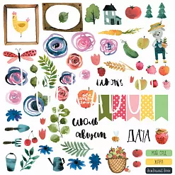 Бумага "Лето на даче. Лето у бабули" (Polkadot)