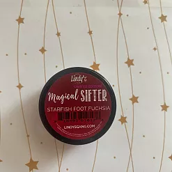 Сухая краска перламутровая "Starfish Foot Fuchsia Magical Sifters" (Lindy's)