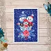 Тканевая карточка "Снеговички. Снегопад" (ScrapMania)