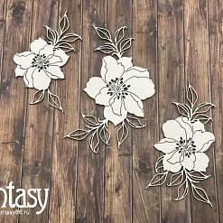 Чипборд "Дверь в лето. Набор шиповников 2861", 10,3х6,9 см (Fantasy)