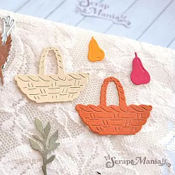 Нож "Осенний урожай", 4,1х3,4 см (ScrapMania)