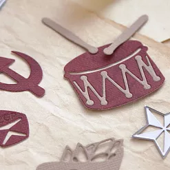 Набор ножей для вырубки и тиснения "СССР" (Scrapfriend) Набор ножей для вырубки и тиснения "СССР" (Scrapfriend)