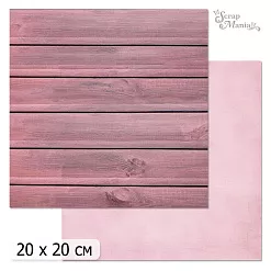 20х20 Бумага "Фономикс. Доски. Дизайн 1" (ScrapMania)