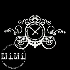 Набор украшений из чипборда "Винтаж. Старинные часы" (MiMi Design)