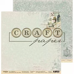 Набор бумаги 30х30 см "Ретро", 14 листов (CraftPaper)