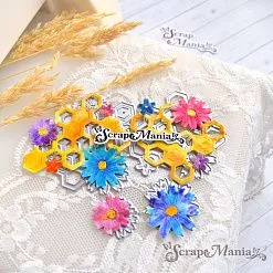 Нож "Пчелиные истории. Медовое место", 6х6 см (ScrapMania) Нож "Пчелиные истории. Медовое место", 6х6 см (ScrapMania)