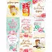 Набор карточек "Любовь начинается с кофе", 9 шт (ScrapMania) Набор карточек "Любовь начинается с кофе", 9 шт (ScrapMania)