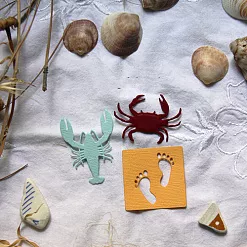 Нож "Краб", 4,5х2,5 см (Scrapfriend) Нож "Краб", 4,5х2,5 см (Scrapfriend)