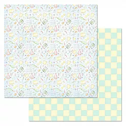 Набор бумаги 30,5х30,5 см "Усатый поваренок", 12 листов (ScrapMania) Набор бумаги 30,5х30,5 см "Усатый поваренок", 12 листов (ScrapMania)