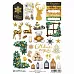 Скрап-карта А4 "Сканди Новый Год. Картинки и теги" (ScrapMania)
