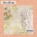 Калька 20х20 см "Сезон ромашек 07", плотность 110 гр/м2 (ScrapMania)