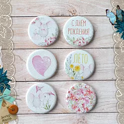 Набор фишек "Варенье из одуванчиков. Лето" (ScrapMania)