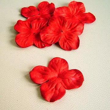 Набор маленьких гортензий "Красный", 20 шт (Craft)