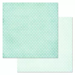 Бумага "Фономикс. Горошки. Бирюзовые" (ScrapMania)