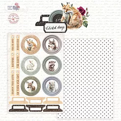 Бумага А5 "Colorful days. Рамки с животными" (DreamLight Studio)