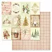 Бумага "Имбирное Рождество. Карточки" (ScrapMania)