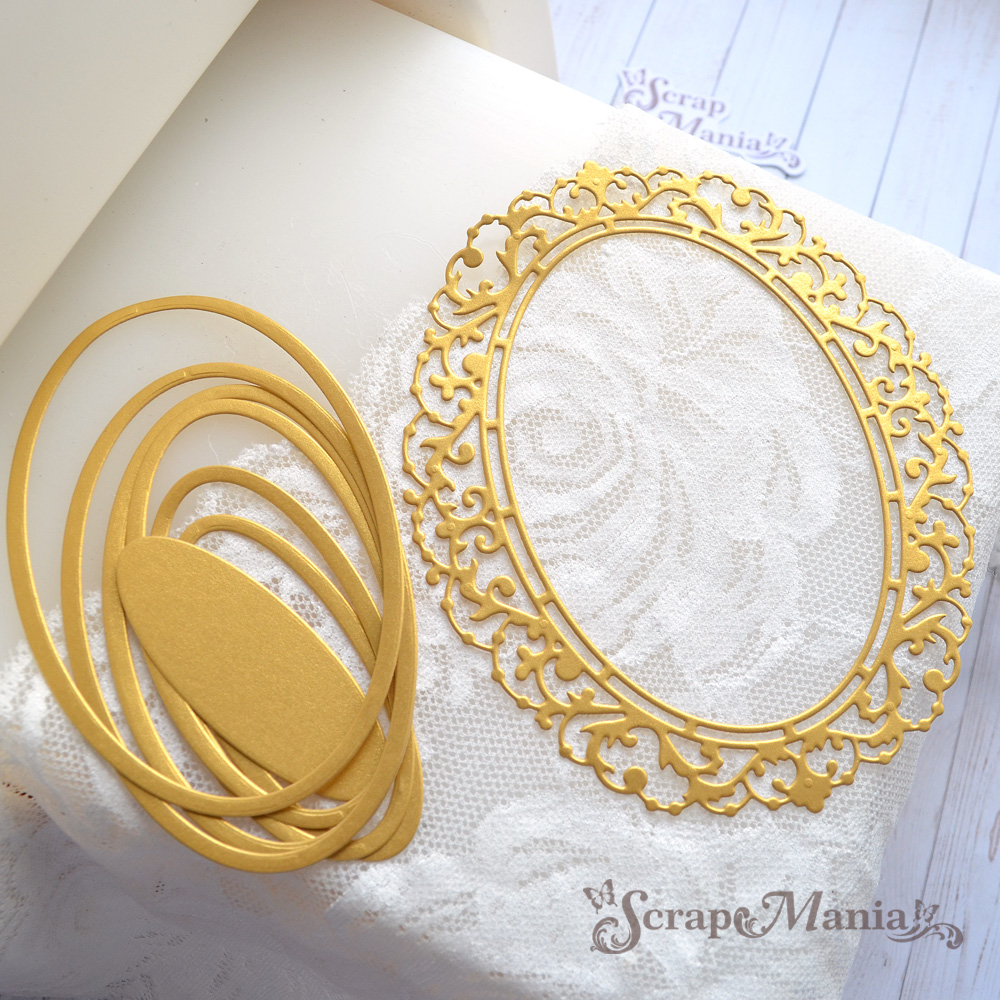 Нож "Рамка. Королевская", 10,5х13,3 см (ScrapMania) купить по цене 530 ...