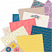 Набор бумаги А4 "Цветочный фольклор", 40 листов (DoCrafts)