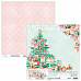 Набор бумаги 15х15 см "The sweetest Christmas", 24 листа (Mintay)