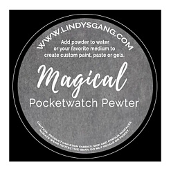 Сухая краска сияющая "Pocketwatch Pewter" (Lindy's)