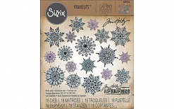 Набор ножей для вырубки "Swirly snowflakes" (Sizzix)