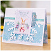 Набор бумаги 30х30 см с высечками "Watercolor Christmas", 36 листов (Crafters company)
