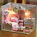 Набор для создания миниатюры "Комната маленькой принцессы", со светом