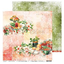Набор бумаги 30х30 см "Kitchen mode", 6 листов (CraftO'clock)