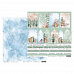 Набор бумаги 30х30 см "Winter Forest", 12 листов (PaperBlonde)