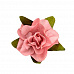 Букетик мини-роз с открытым бутоном "Мускат. Винтажный розовый", 12 шт (Mr.Painter)