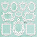 Чипборд "Frames 2", 30х30 см (Mintay)