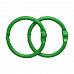 Набор колец для альбома "Зеленый", 25 мм