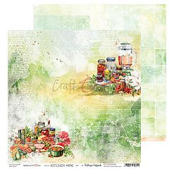 Набор бумаги 30х30 см "Kitchen mode", 6 листов (CraftO'clock)
