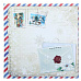Бумага 14,5х14,5 см "Новогодняя почта. Волшебные моменты" (АртУзор)
