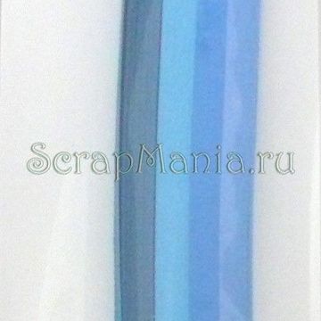 Набор для квиллинга 7 х 350 мм, "Голубой микс" (Mr.Painter)