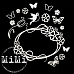 Набор украшений из чипборда "Весна. Цветочные узоры" (MiMi Design)