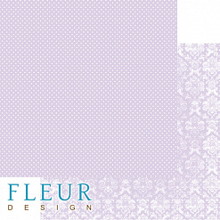Набор бумаги 15х15 см "Шебби Шик Базовая 2.0", 24 листа (Fleur-design)