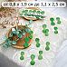 Нож "Эвкалипт 2. Листья", 1,1х2,5 см (ScrapMania)