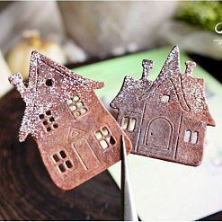 Нож "Сказочные домики", 4,5х3,2 см (AgiArt)