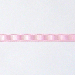Лента репсовая светло-розовая, ширина 0,6 см, длина 5,4 м