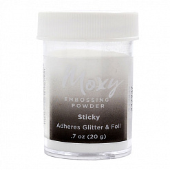 Клейкая пудра для эмбоссинга Moxy embossing powder "Sticky" (American Crafts)