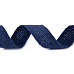 Киперная лента "Темно-синяя", длина 1 м, ширина 1,5 см (Gamma)