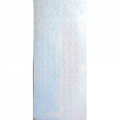 Контурные наклейки "Снежные бордюры", цвет белый (Artemio)